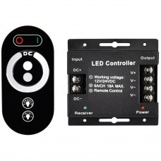 Μηχανισμός Dimmer με Controller Touch για Ταινία LED Μονόχρωμη 18A 12-24V DC IP20 30-33321